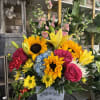 Reasonable flower substitutions may be made due to availability