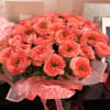 The bouquet feels romantic yet powerful- like sunset light reflected on satin.