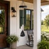This 30&rdquo; forest green wind chime brings peaceful sound, rich color, and