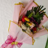 A jubilant hand-tied presentation bouquet that reads like a celebration in bloom