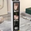 Enjoy the timeless beauty of these real, full-sized pink preserved roses to