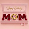 Sorprende con esta elegante caja personalisada en forma de MOM decorada con