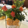 Halloween Rose Centerpiece
