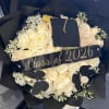 Hernoso ramo de 50 rosas para graduaci&oacute;n 