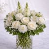 Blushing Meadow is a romantic mix of soft blush roses, creamy ivory