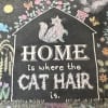Home Is Where The Cat Hair Is Magnet.