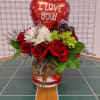 This delightful arrangement gets right to the point saying what we all