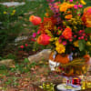 Large Arrangement with Floating Gourds!
Beauty for Autumn with a Twist!