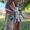 Make your 4th of July extra special with this door wreath.