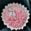 Soft, romantic and gift-ready, this blush pink rose bouquet is perfect as