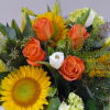  ----  Sunflower, Roses, LiliesCarnations