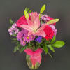 Express your love with a gorgeous bouquet of red and pink roses