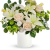 This ethereal arrangement is a calming, peaceful gesture that shows them you