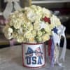 Celebrate freedom in elegant style with our America the Beautiful arrangement &mdash;