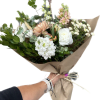 Includes, ranunculus, stock, larkspur and other beautiful flowers.