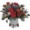 Sure to brighten Dad's day, Teleflora's Retro Brights Bouquet of radiant orange