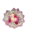 12 HOT PINK, WHITE, PURPLE, LIGHT PINK
PINK PAPER ( PAPER DESIGN WILL
