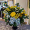 Simple yet sweet arrangement.