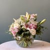 Soft and sweet, Southern Charm features a dreamy mix of pink, peach