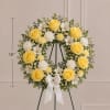 This wreath comes in 3 sizes and is designed with love. White