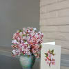 This Pop up bouquet Come with a matching card and Envelope