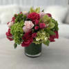 Positivity and Joy is radiated with this display created with Mixed Pink