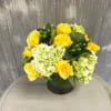 This is a classic J&amp;M rose arrangement, simple but elegant with 12