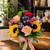 Summer Breeze captures that beautiful time of year when spring begins to