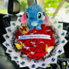  Ramo Especial Stitch con Rosas Rojas &ndash; Feliz Cumplea&ntilde;os, Mi Amor