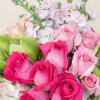 A graceful, feminine expression of beauty, our Designer&rsquo;s Choice Pink Tall Arrangement