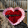 Ramo Coraz&oacute;n de Rosas Rojas ️

Sorprende con este impresionante arreglo en forma