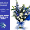 Congrats Bobcats! Celebrate your graduate with a Designer's Choice Blue and White