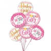 Welcome a beautiful little girl into this world with a brightly colored