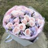 Soft, elegant, and effortlessly romantic, Blush Whisper combines premium blush pink roses