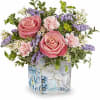 Graceful and uplifting, the Whispers of Grace Bouquet enchants with pink roses