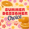 A fresh summer floral arrangement with bright summer blooms. Designer will use