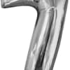 Silver Number 7 Mid-Size Foil Balloon, Helium Balloon