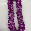 Real Orchid graduation leis, double orchids purple!
