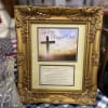 A warm, devotional tabletop gift that brings quiet reflection to a mantel