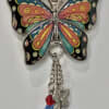 Free Spirit Metal Butterfly Car Charm.