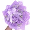 Elegante ramo de rosas tono lavander dise&ntilde;adas para transmitir dulzura y elegancia