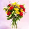 Bold, bright, and full of joyful energy, Crimson &amp; Sunshine is a