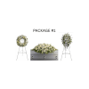 A timeless and elegant floral tribute designed to honor and celebrate a