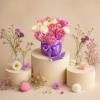 Sweetheart Blossom Candle Bouquet brings the warmth of romance into any room.