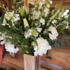 Beautiful arrangement for your booth delivered to the Food &amp; Wine Tent.
