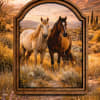 Unique canvas framed artwork. 

10x9.0.8 in. 