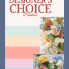 Pastel designer's choice floral arrangement with roses and mixed blooms