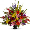 Bright colored sympathy urn