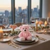 This adorable 13.5" Classic Bear features ultra-soft plush fur in a charming