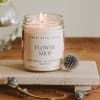 CANDLE INFO:
&bull; Volume: 9oz | 208g Net Weight | 2.75x2.75x3.5"
&bull; Burn Time: